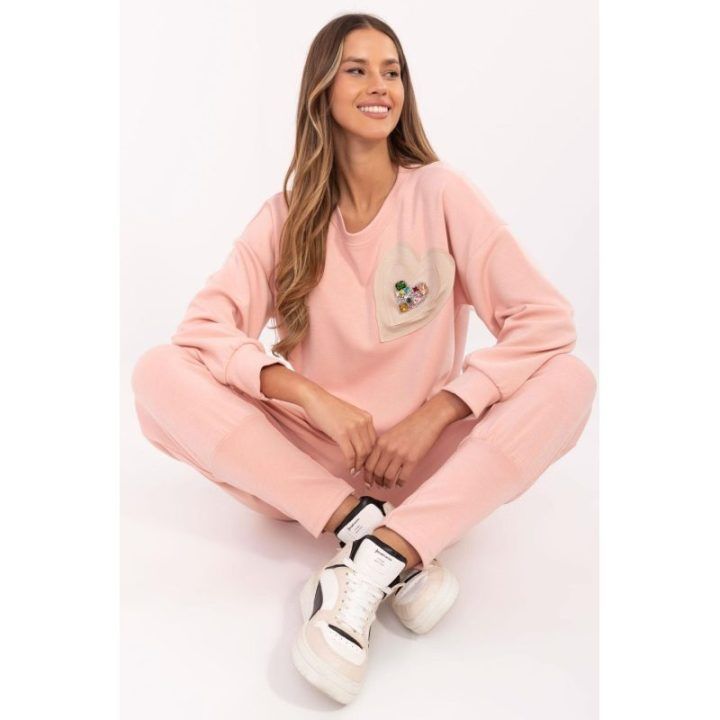 Stilingas moteriškas džemperis Italy Moda – rožinė