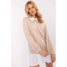 Moteriška itališka palaidinė Italy Moda – smėlinė
