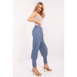 Moteriškos laisvalaikio kelnės Italy Moda – mėlyna