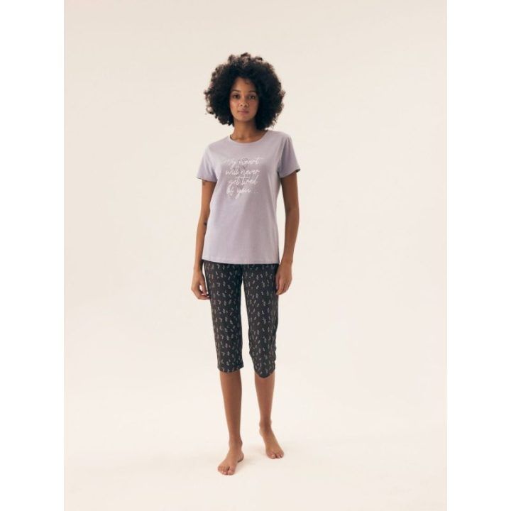 Moteriška pižama Naturaleza Henderson Ladies – alyvinė
