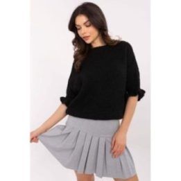Megztinis kasdienai Italy Moda – juoda