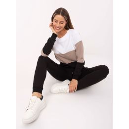 Komplektas juoda ir smėlio spalvos