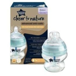 Tommee Tippee plastikinis buteliukas nuo dieglių, 150 ml