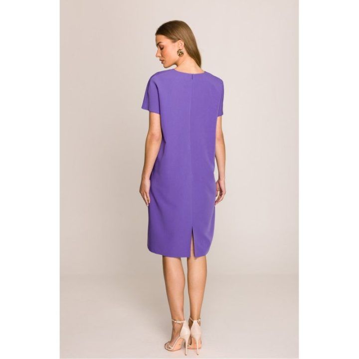 Laisvo kirpimo suknelė Stylove – violetinė