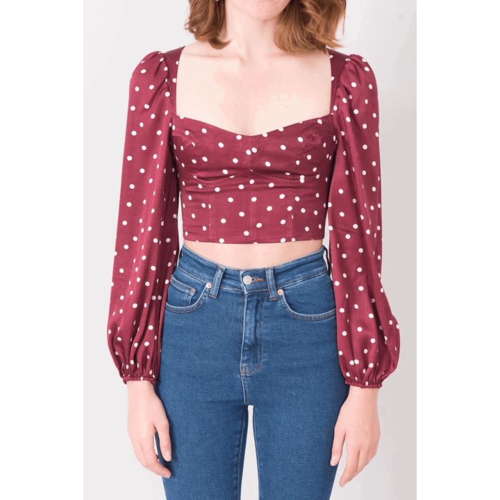 Palaidinė bordo spalvos