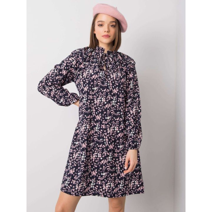 Tamsiai mėlyna suknelė
