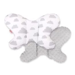 Dviejų pusių amortizuojanti pagalvėlė Butterfly“ – pilka
