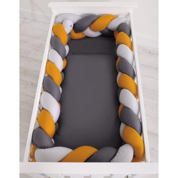 Pintas XXL bamperis – pilkas, medaus geltonumo, antracito