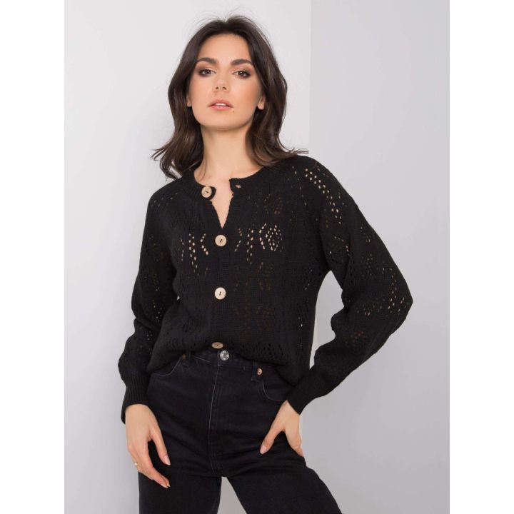 Sweter Juodos spalvos