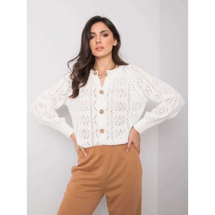 Sweter ecru