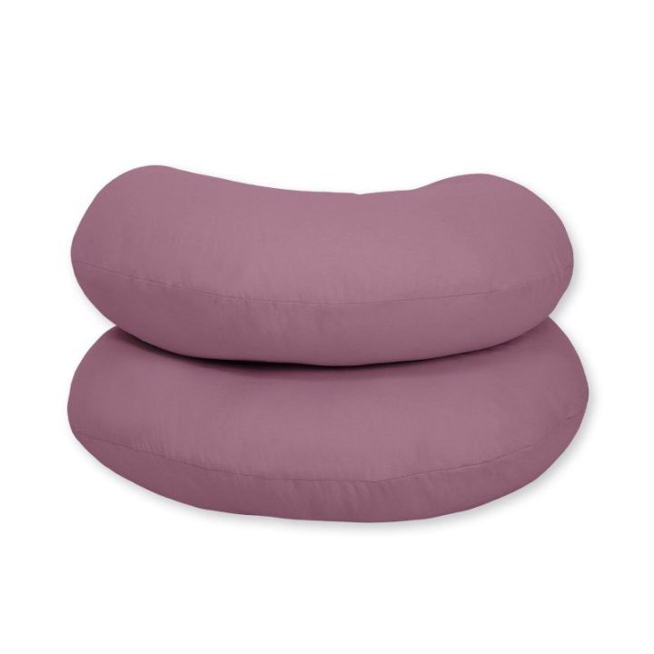 Nėščiųjų pagalvė C formos – pastelinis violetinis