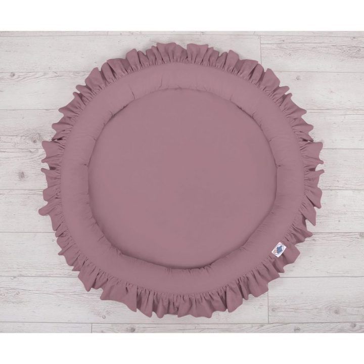 Lizdelis su raukiniais – pastelinis violetinis