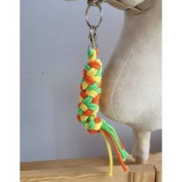 Hobbyhorse pavadėlis dvigubas – geltonas/šviesiai žalias/oranžinis