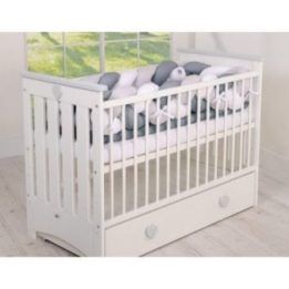 Pintas bamperis XXL – balta/pilka/antracito