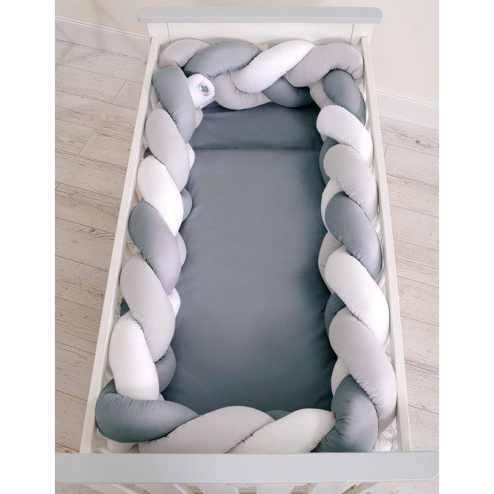 Pintas bamperis XXL – balta/pilka/antracito