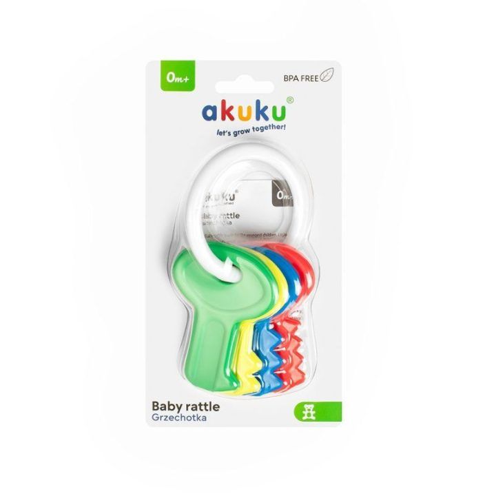 Barškutis kūdikiams Rakteliai“ (tamsūs)