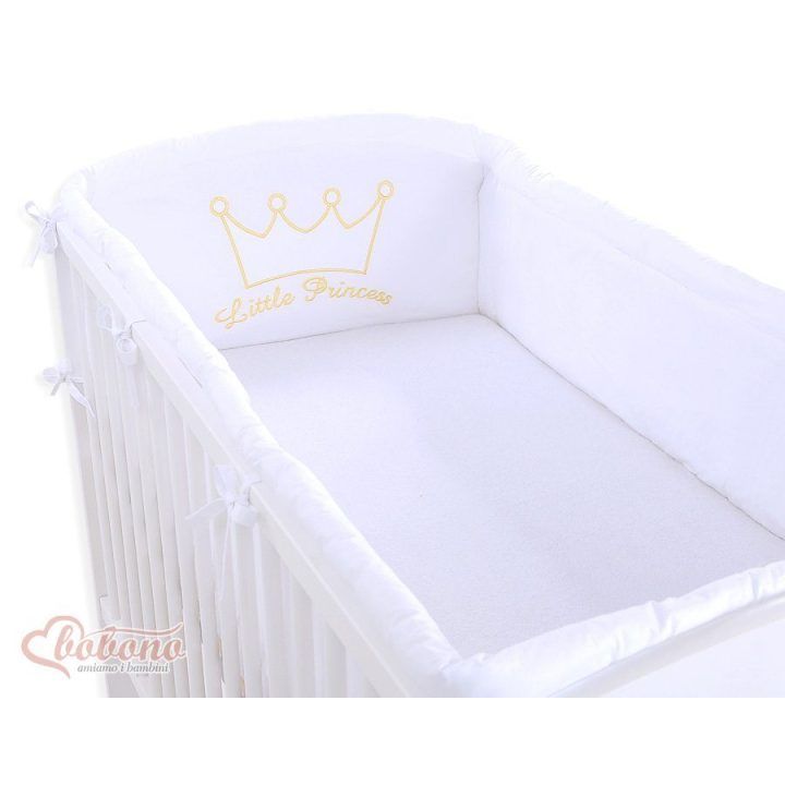 Universalus bamperis XXL baltas Little Prince/Princess