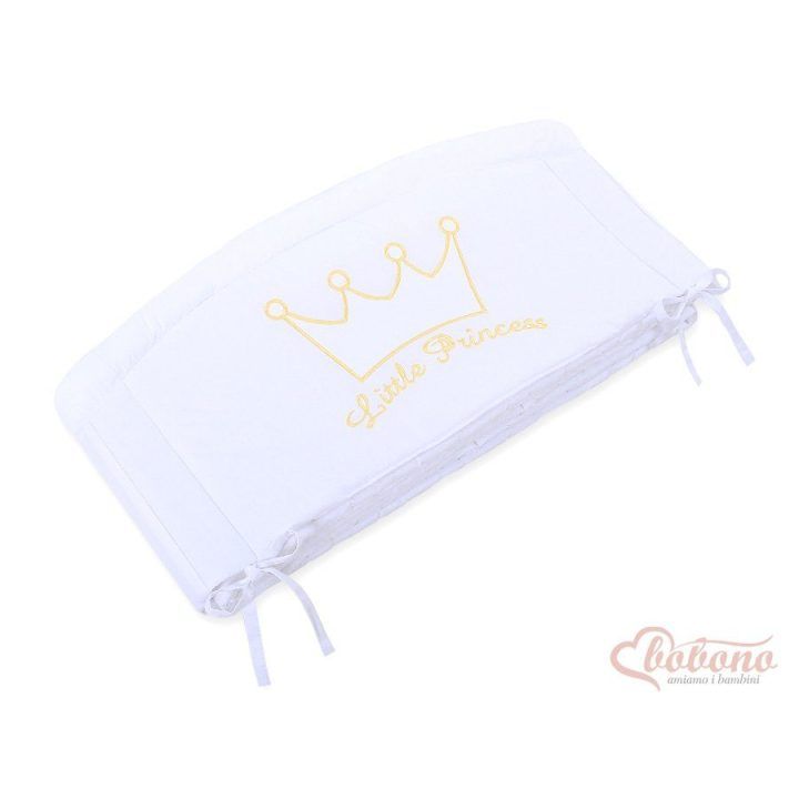 Universalus bamperis XXL baltas Little Prince/Princess