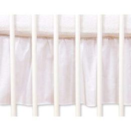 Lovytės sijonas Hanging Hearts, baltas, 120x60 cm