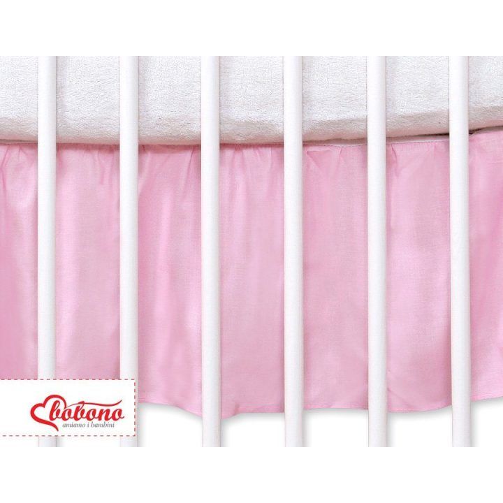 Lovytės sijonėlis Hanging Hearts rožinis 120x60 cm