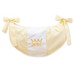 Žaislų krepšys vaikams Little Prince/Princess, kreminis