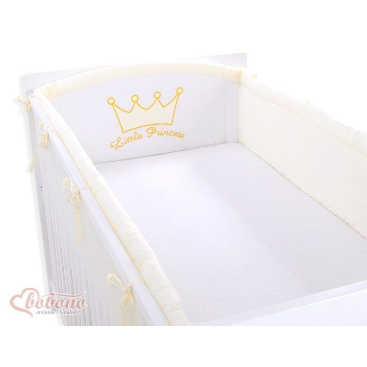 Lovytės apsauga kūdikiui Little Prince/Princess, kreminė