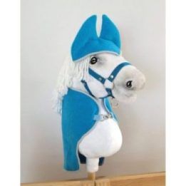 Hobby Horse rinkinys: turkio spalvos pledas ir ausinukai