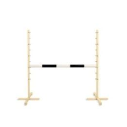 Šuolių kliūtis Hobby Horse su 120 cm juoda kartimi