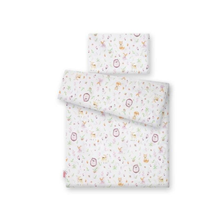 Vaikiška medvilninė patalynė 2 dalių Forest Softness