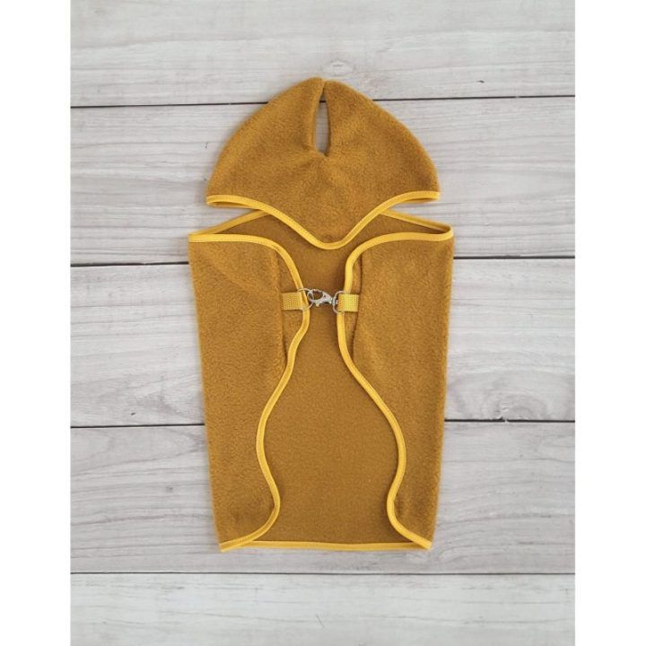 Rinkinys hhobby horse : geltonas pledas ir ausinukai