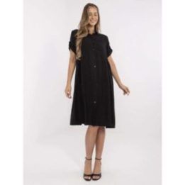Suknelė juoda elegantiška kasdienai