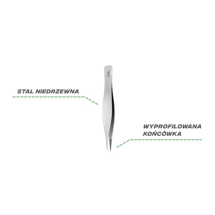 Pincetas antakiams nerūdijančio plieno
