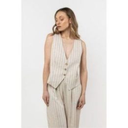 Liemenė moterims elegantiška Awama – smėlinė