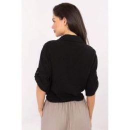 Marškiniai kasdieniam dėvėjimui Italy Moda – juoda