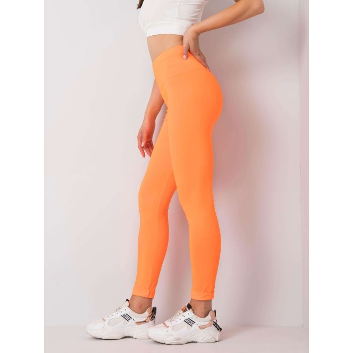 Kelnės fluo oranžinės spalvos