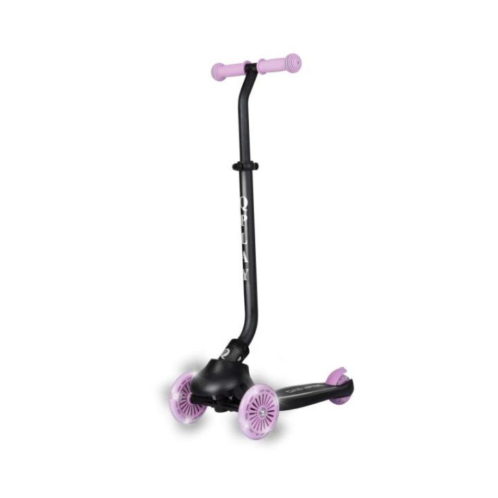 Paspirtukas vaikams violetinis 3in1 su sėdyne Qplay