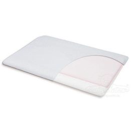 Termoelastinė balta pagalvė kūdikiui 40x26 cm AEROSLIM