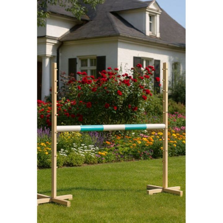 Šuolių kliūtis medinė mėtinė Hobby Horse 120 cm