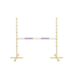 Šuolių kliūtis vaikiška su violetine kartimi 120 cm