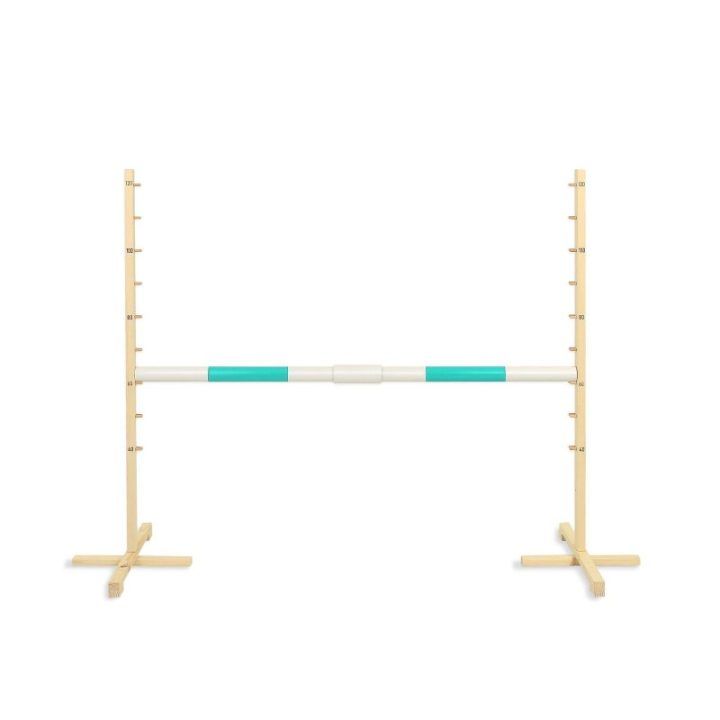 Šuolių kartis hobby horse sportui mėtų spalvos 160 cm