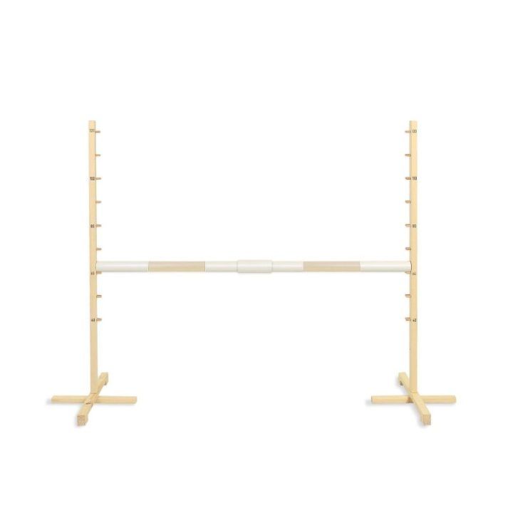 Šuolių kartelė hobby horse žaidimui smėlio spalvos 160 cm