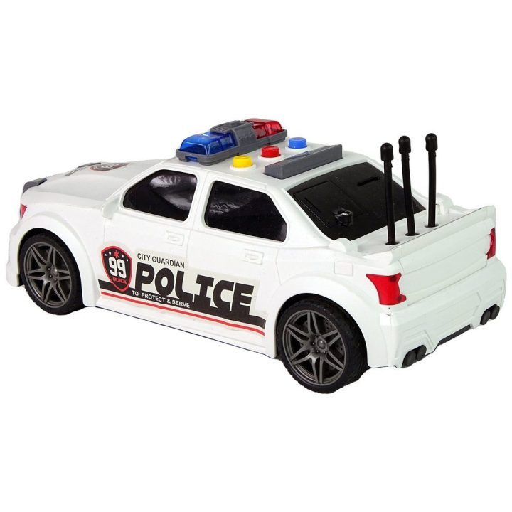 Žaislinis policijos automobilis vaikams su inercine pavara