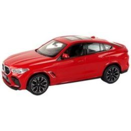 Radijo bangomis valdomas automobilis BMW X6 M 1:14 raudonas Rastar