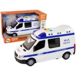 Policijos žaislinis automobilis su garsais ir šviesomis