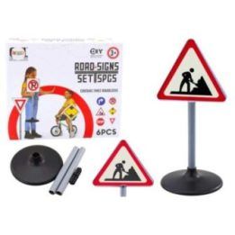 Kelio darbų įspėjamasis ženklas vaikams, 70 cm