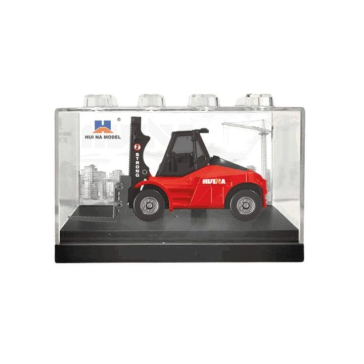 Metalinis krautuvo Huina raudonas 1:80 masteliu