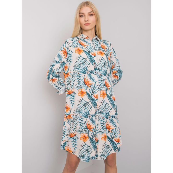 Suknelė šviesiai smėlio spalvos
