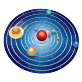Saulės sistemos planetų edukacinis plastikinis rinkinys vaikams