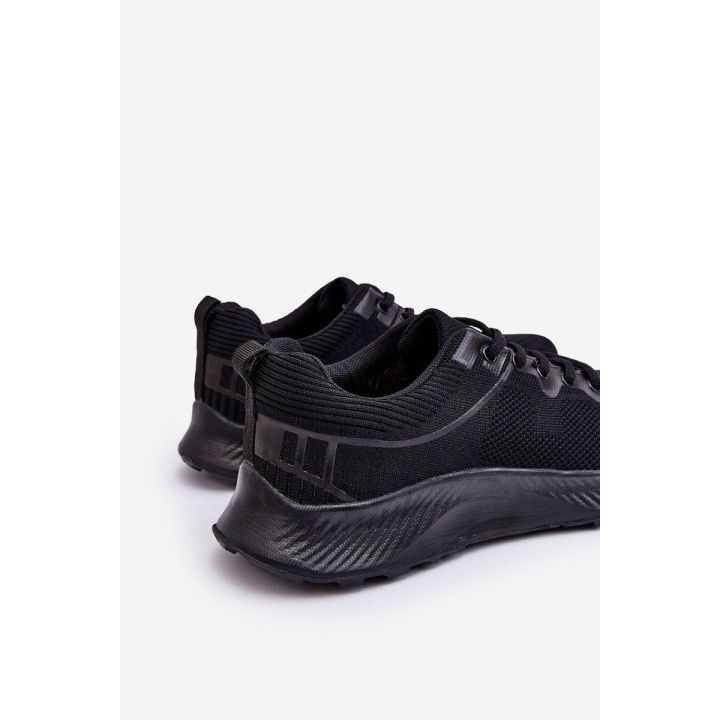 Klasikiniai vyriški sportiniai bateliai suvarstomi Black Jasper