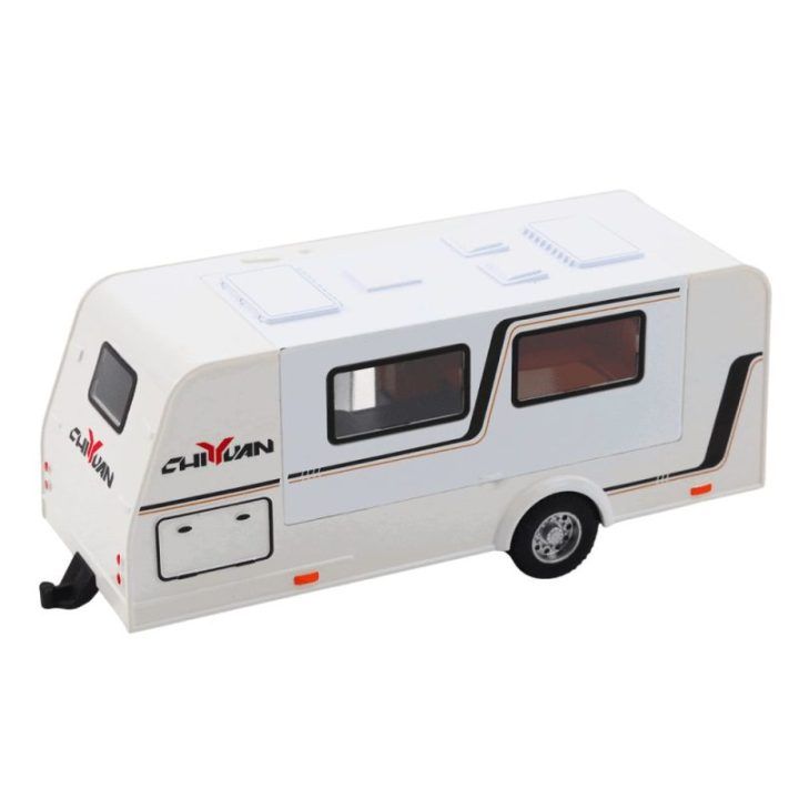 Automobilio ir kemperio žaislų rinkinys su garsais, raudonas, 1:32